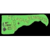 DELAWARE PIN DE STATE SHAPE PINS